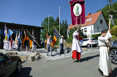 Festgottesdienst zum 1.000 Todestag des Heiligen Heimerads auf dem Hasunger Berg (Foto: Karl-Franz Thiede)